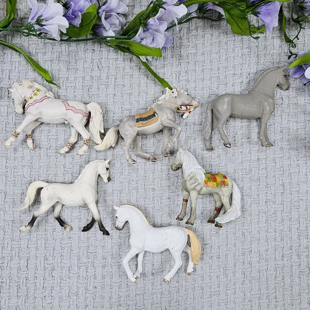 Schleich Horse Lot Six Pieces Marween 70427 World of Elves Feyas